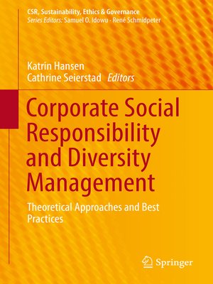 cover image of Corporate Social Responsibility and Diversity Management